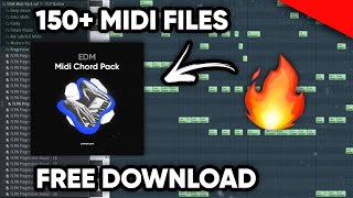 EDM  Ultimate MIDI Collection Vol1 Free Download [upl. by Neeham645]