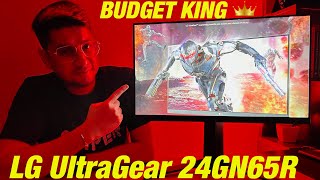 Best Budget Gaming amp Editing Monitor  LG UltraGear 24GN65R Unboxing amp Review [upl. by Bigg199]