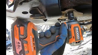 Ridgid 38 Sub Compact Impact Wrench review [upl. by Rodi]