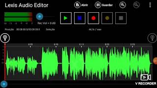 Como usar o aplicativo Lexis áudio editor [upl. by Osyth]