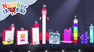 Numberblocks Were All In This Together  Learn to Count [upl. by Straub382]