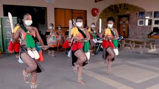 Eswatini Traditional dance with Swazi Rally Woman Farmer Foundation Vakasha Ekhaya [upl. by Jump]