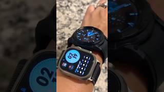 Apple Watch Ultra 49mm  Samsung Galaxy Watch 4 Classic 46mmm [upl. by Rhodes]