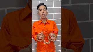 LNS  Còng tay giấy và Còng tay tù nhân sắt  Handcuff Noob vs Pro vs Hacker shorts [upl. by Jann]