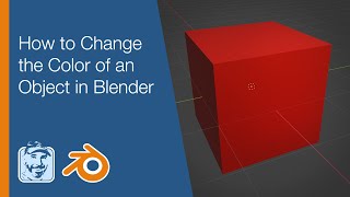 How to Change the Color of an Object in Blender [upl. by Lakin]