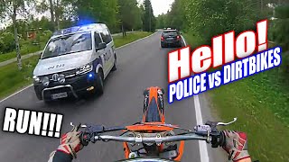 Police VS Dirt Bikers Cops Chase Motorcycle  Best Compilation 2021 [upl. by Uolymme]