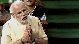 Great Speech by Narendra Modi in Lok Sabha [upl. by Edmonds771]