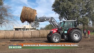 Tractor Massey Ferguson 6711  Hernán Tiraboschi [upl. by Enilamme]