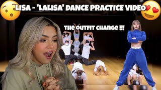 LISA  LALISA DANCE PRACTICE VIDEO REACTION [upl. by Woothen172]