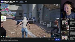 FanFan Reacts To Carmella Being A Queen After Getting Robbed  NoPixel 40 GTA RP [upl. by Mateya]