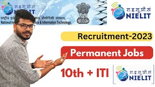 NIELIT Recruitment2023  STQC Recruitment 2023 [upl. by Flavius891]