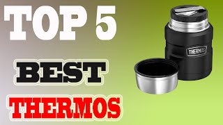 Best Thermoses 2023 – Top 5 Thermos Flasks Reviews [upl. by Norek]