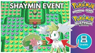 How To Catch Shaymin  Sky Form in Pokemon DiamondPearl amp Platinum [upl. by Bocaj753]