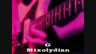 7 Modes of C Major  Backing Track from Groovin Through The Modes [upl. by Yeltihw]