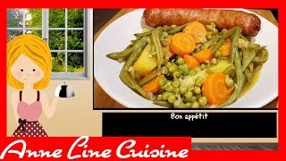 Jardinière de légumes et saucisses de Montbéliard Cookeo [upl. by Yzus218]