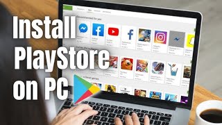 Get PLAY STORE on Your Laptop Today with This Easy Trick [upl. by Laumas]