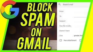 How to Block SPAM on GMAIL [upl. by Jt]