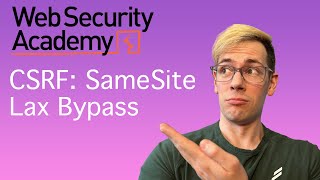 CSRF SameSite Lax Bypass Using Method Override [upl. by Laohcin]