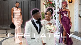 VLOG  LIFE LATELY 003 • THE WEDDING ❤️ [upl. by Sybyl871]