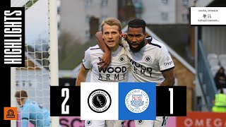 HIGHLIGHTS  Boreham Wood v Oxford City H  16th December 2023 [upl. by Danyluk]