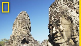 In Cambodia a City of Towering Temples in the Forest  National Geographic [upl. by Hamer]