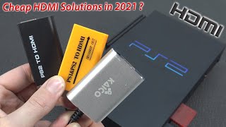 PS2 AV to HDMI Best Cheap Solutions in 2021 [upl. by Elrae541]