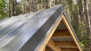 Metal roof Denver Gable trim [upl. by Bryana]