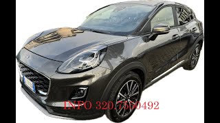 FORD PUMA 10 ECOBOOST TITANIUM HYBRID AUTOMATICA KM CERTIFICATI [upl. by Johiah]