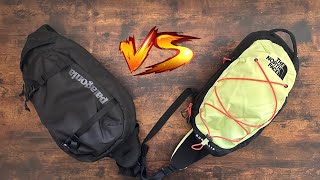 Patagonia Atom 8L vs The North Face Borealis Slingbag [upl. by Abernathy359]