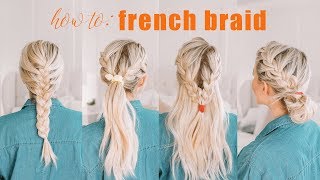 Learn How To French Braid  CHALLENGE BEGINS  Twist Me Pretty [upl. by Nirtiac]