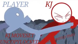 TSB KJ MOVESET UNCOPYLOCKED ROBLOX [upl. by Jarrid]