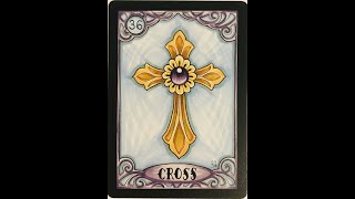 The Cross 36 Lenormand Card Combinations [upl. by Gregory]