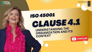 ISO 45001 Clause 41  Auditor Training Online [upl. by Enorej]