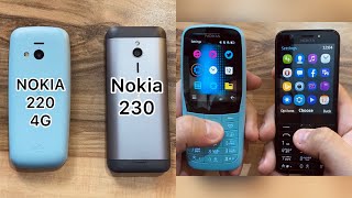 Nokia 220 4G vs Nokia 230 [upl. by Ellehsal]