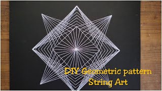 Geometric String Art  For Beginners [upl. by Hadeis]