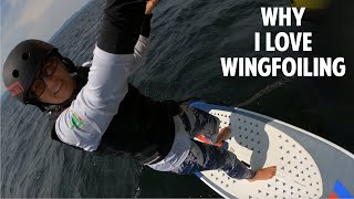 Why I love wing foiling [upl. by Buddy]