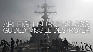 A Day In The Life Of A US Navy Destroyer Arleigh BurkeClass USS Carney [upl. by Martens655]