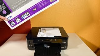 Epson XP540 Unboxing Installation amp Einrichtung [upl. by Janetta]