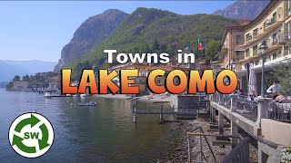 Lake Como Italy  Full Walking tour 2022  Menaggio  Bellagio  Varenna  4K Ultra HD [upl. by Mccafferty]