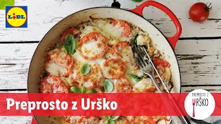 Preprosto z Urško Gratiniran piščanec s tremi žiti [upl. by Seth682]