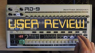 Behringer RD9 User Review Rhythm Designer Analog Drum Machine [upl. by Veejar795]