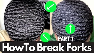 How To Break Forks For 360 Waves Part 1 [upl. by Nura584]