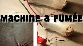 comment faire une machine a FUMÉE [upl. by Einahpad]