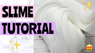 HOW TO MAKE SLIME Simple amp Easy Slime Recipe  2 Minute Easy Slime Tutorial Glue and Borax Slime [upl. by Keene]