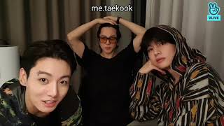 Taekook Drama at VMINKOOK VLive [upl. by Philipines]