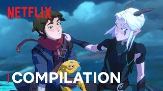 Best Callum amp Rayla Moments 🐉 The Dragon Prince  Netflix After School [upl. by Arlan]