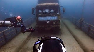 Tauchen Kreidesee Hemmoor  Sidemount Scootern  SUEX VR  GoPro [upl. by Pena]