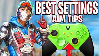 BEST Apex Controller Settings amp Aim Tips [upl. by Tenrag490]