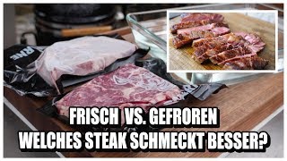 Qualitätsverlust durch Einfrieren Schmeckt frisches Fleisch besser als Aufgetautes [upl. by Prasad]