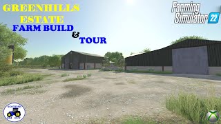 Greenhills Estate Farm Build  Farming Simulator 22  FS22  Farming Simulator  Timelapse [upl. by Afital]